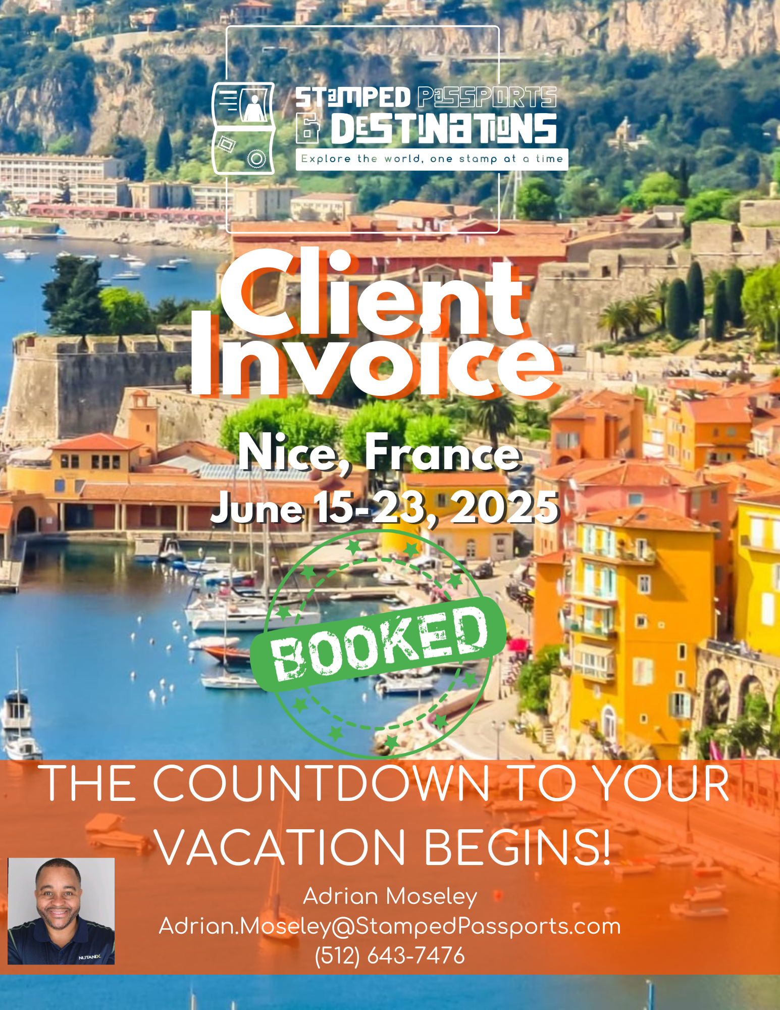Nice, France — June 15–23, 2025 client proposal