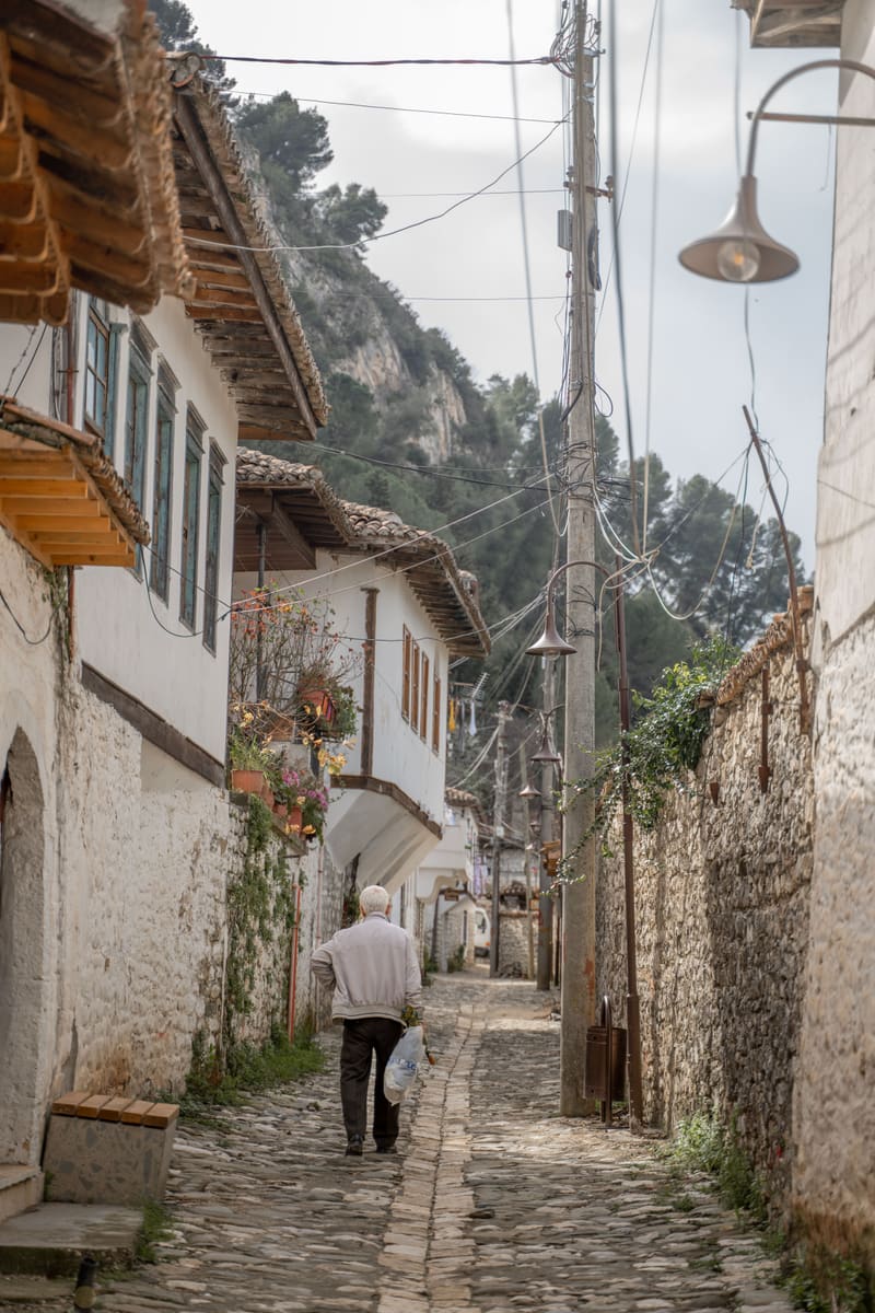 Narrow Alley Stroll — Albania