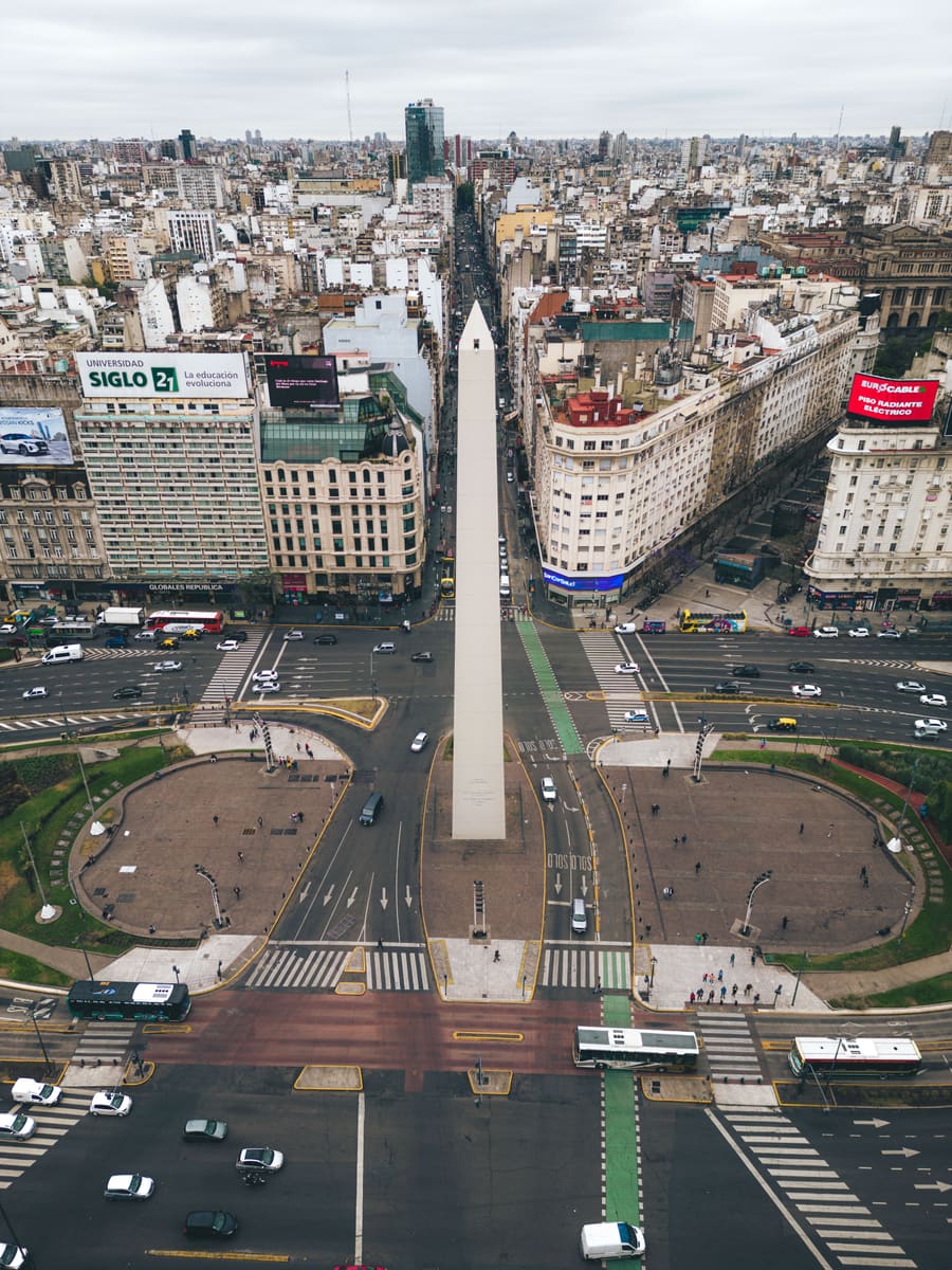 Aerial City View — Argentina
