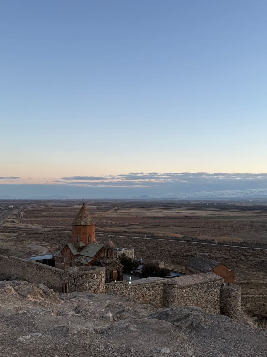 Monastery at Twilight — Armenia