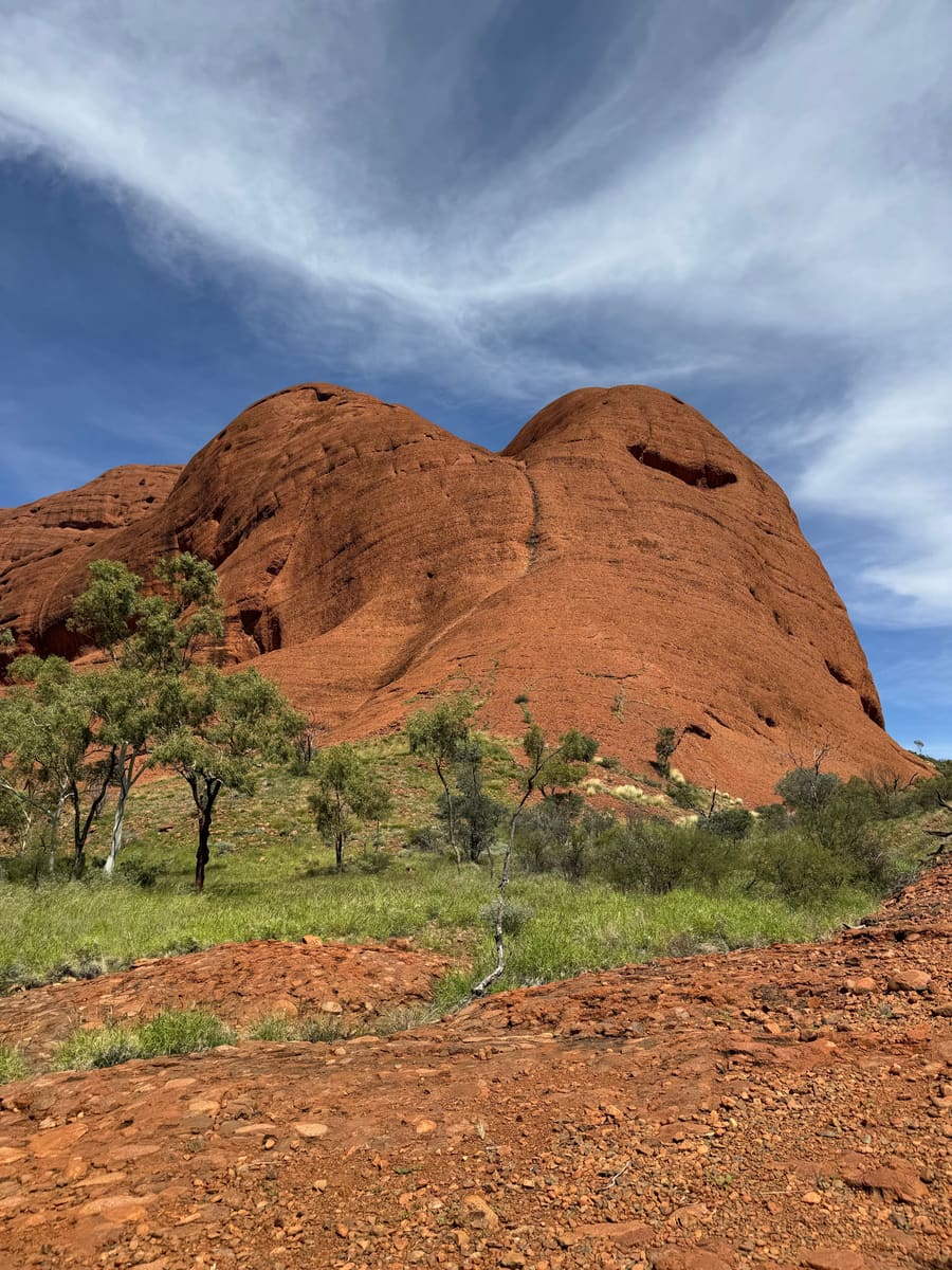 Outback Rock Formation — Australia