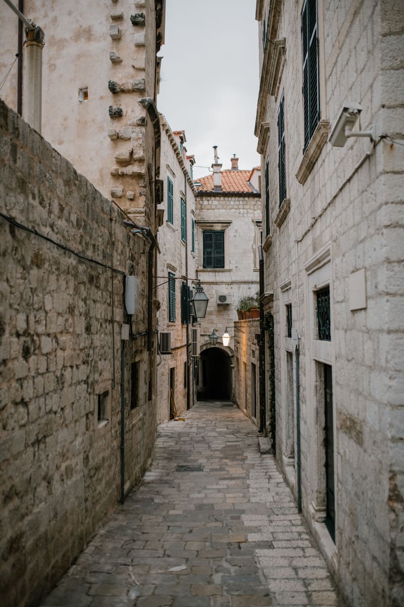 Cobblestone Street — Croatia