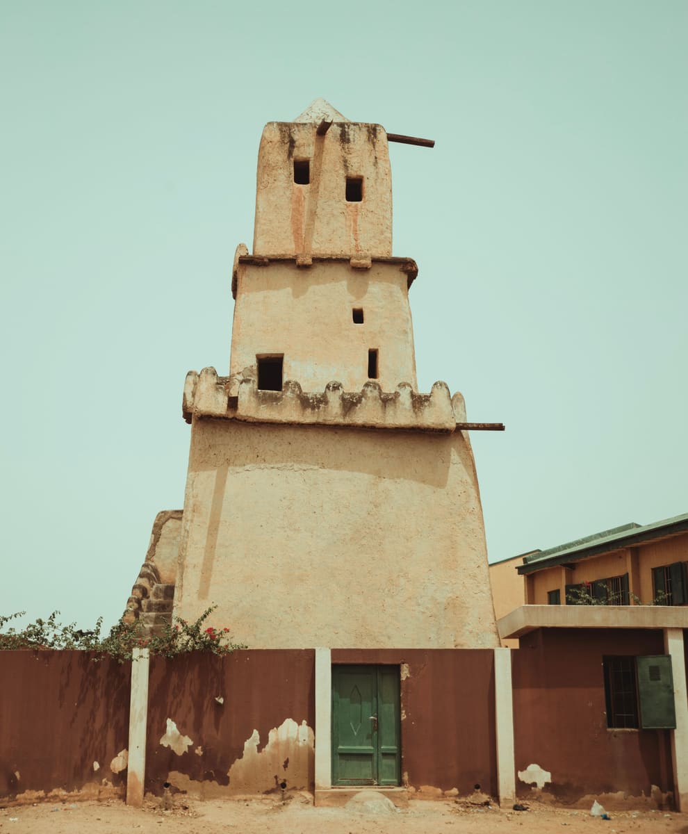 Adobe Tower — Ghana