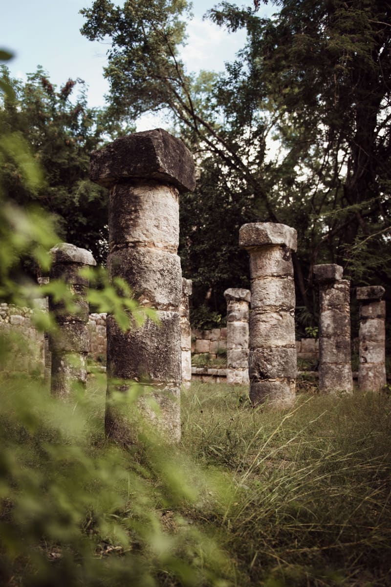 Stone Pillar — Guatemala