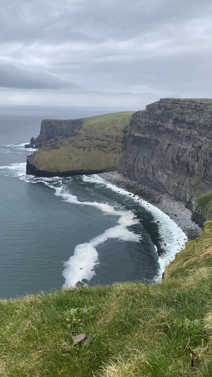 Cloudy Coastline — Ireland