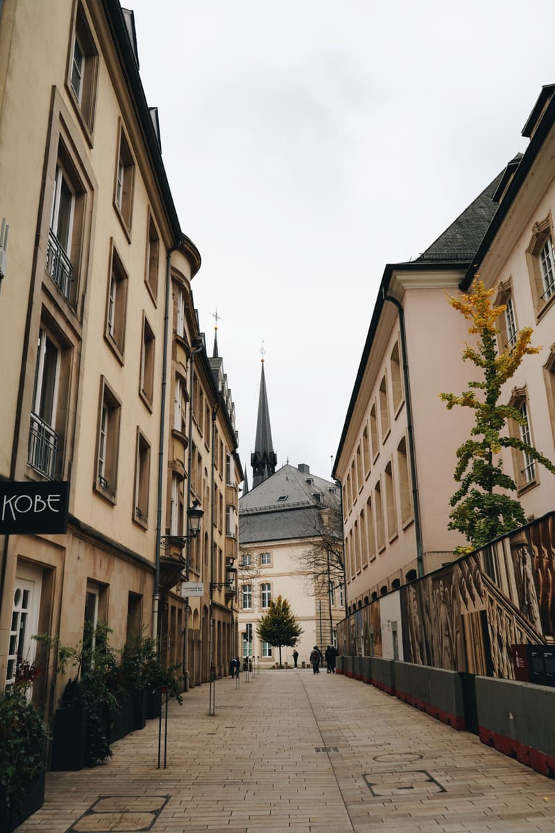 Quiet City Lane — Luxembourg