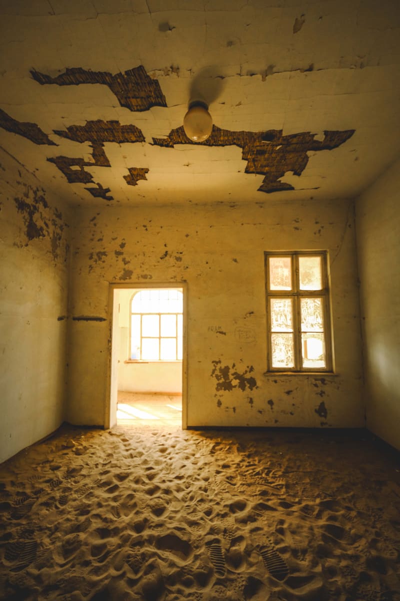 Sand-Filled Room — Mauritania