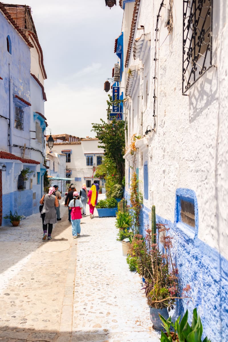 Blue Alley — Morocco