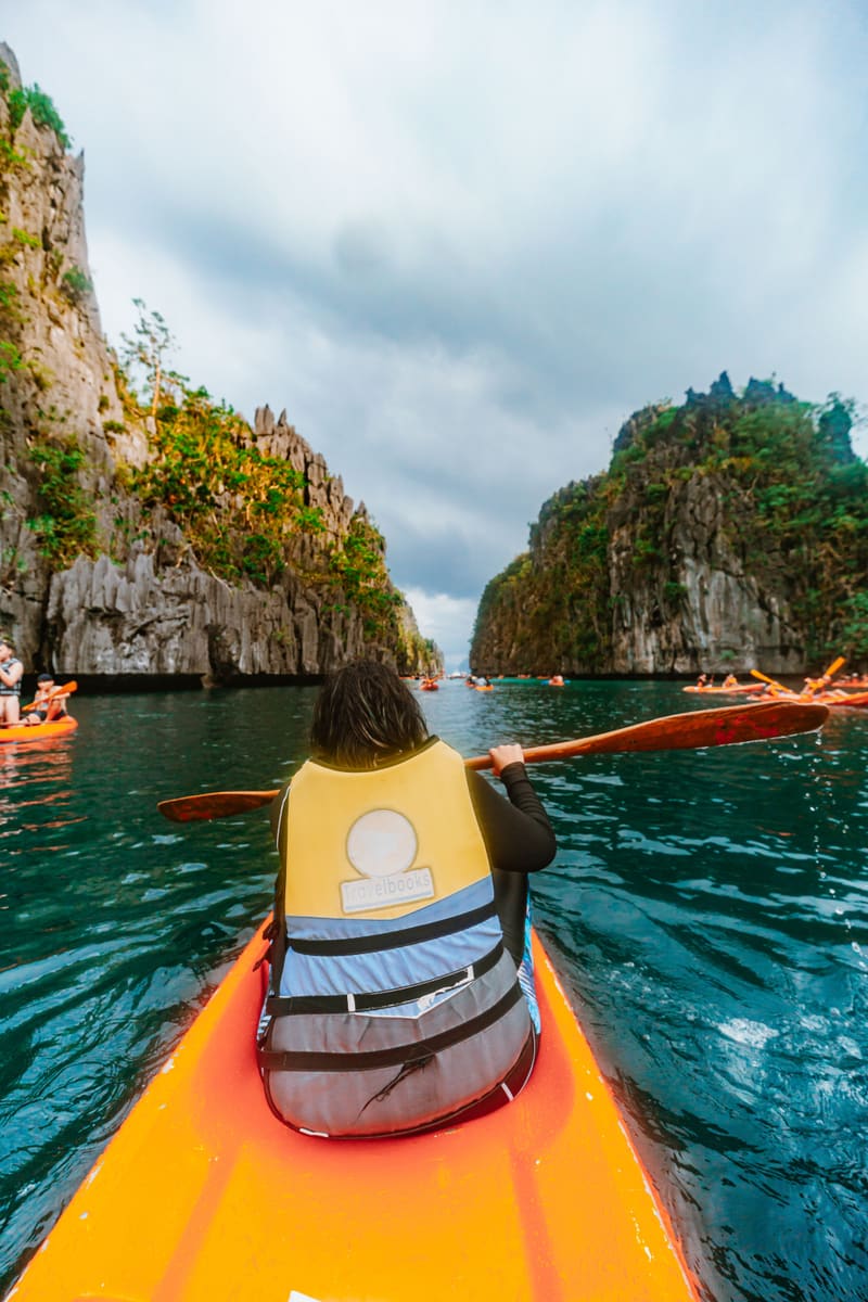 Lagoon Kayaking — Philippines