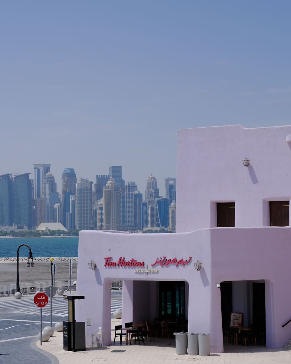 Skyline Backdrop — Qatar