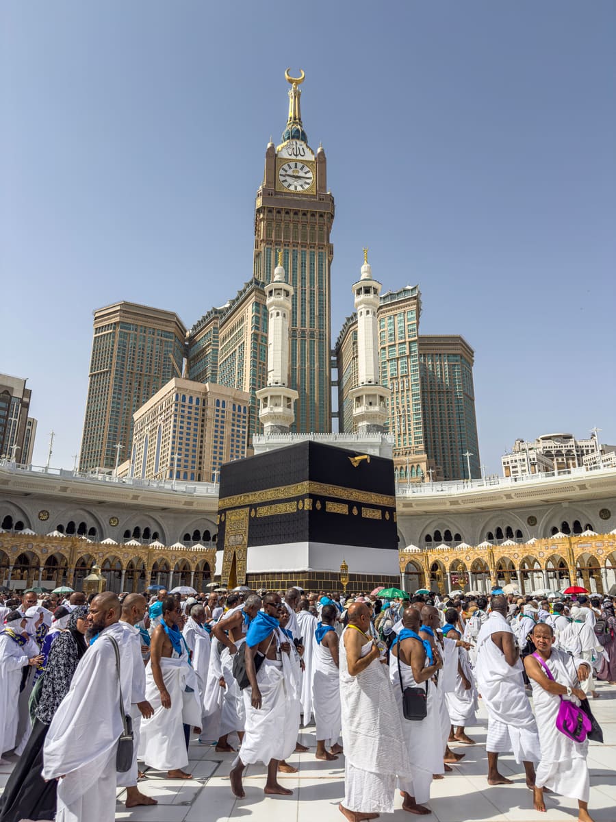 Kaaba at Mecca — Saudi Arabia