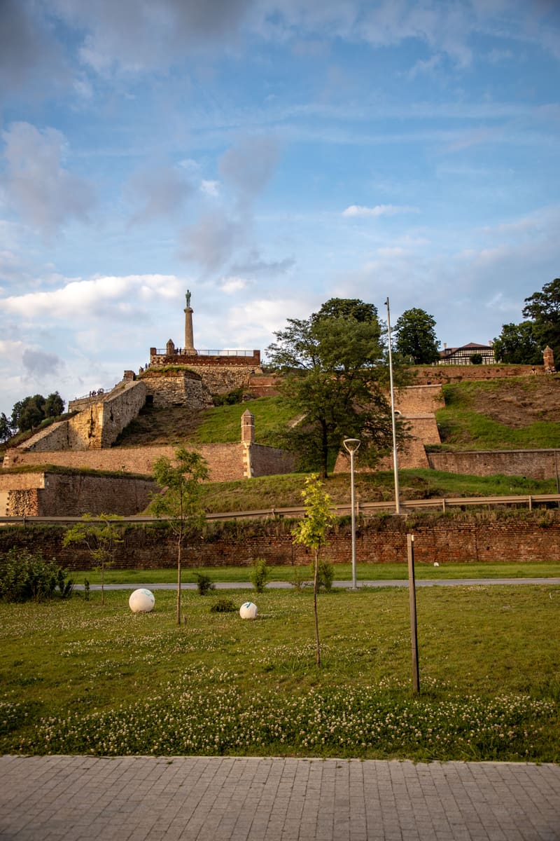 Park Brick Wall — Serbia