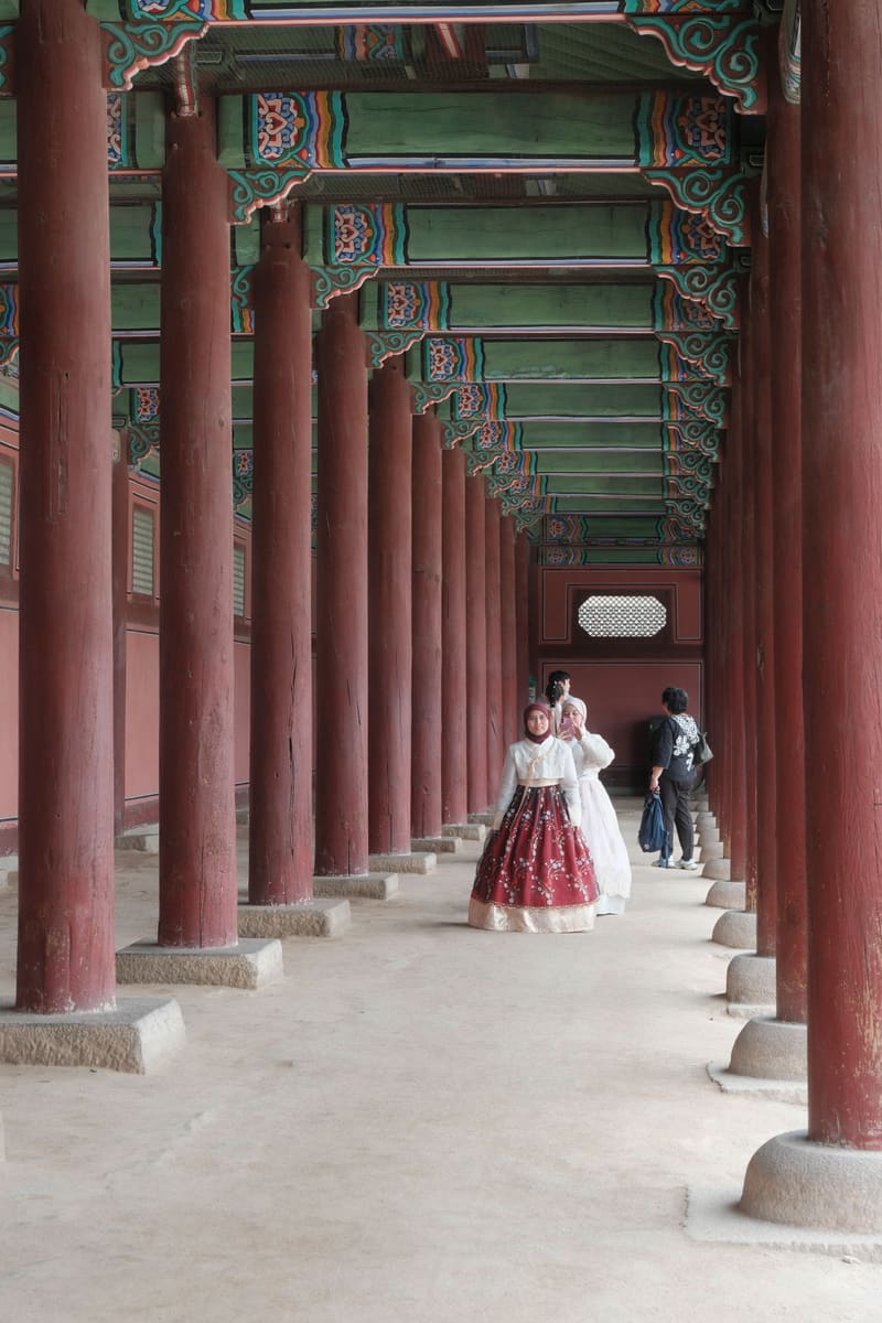 Hanbok at Palace — South Korea
