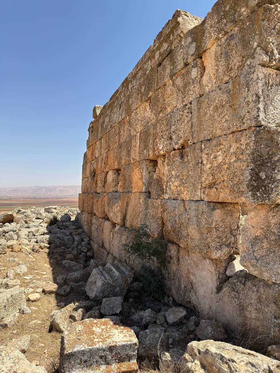 Desert Stone Wall — Syria