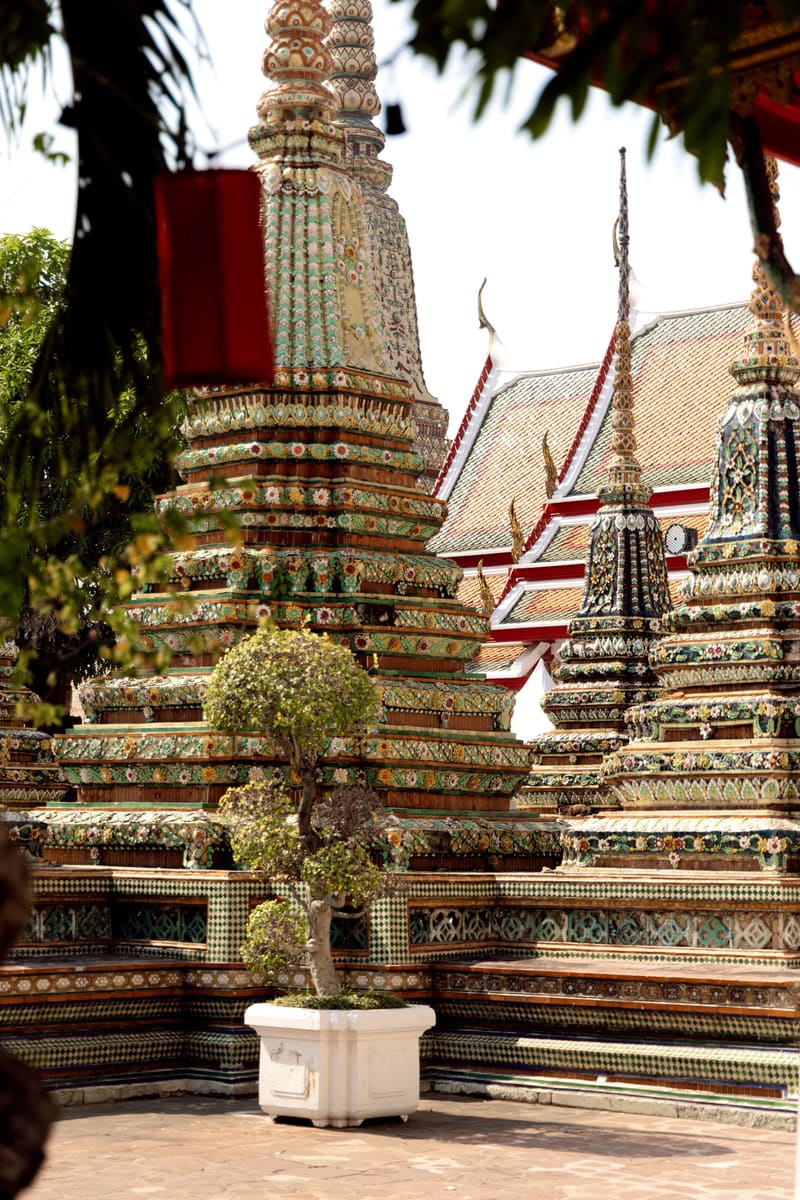 Wat Pho Stupas — Thailand